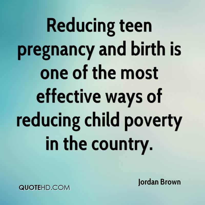 teenage pregnancy quotes